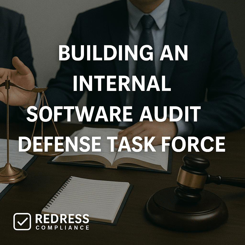 Building an Internal Software Audit Defense Task Force
