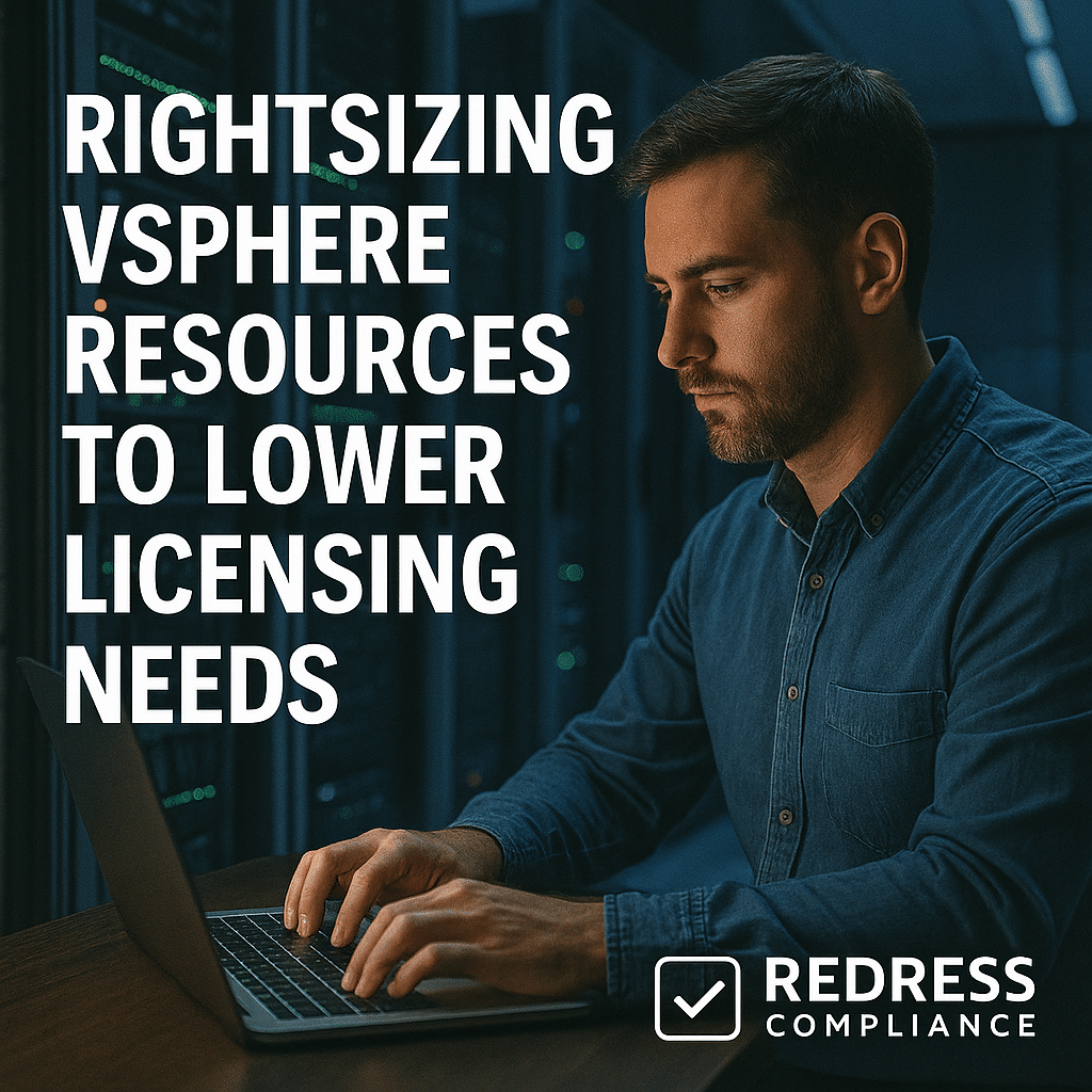 Rightsizing vSphere Resources to Lower Licensing Needs